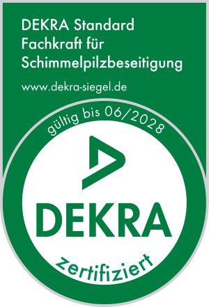 DEKRA Siegel Schimmelpilzbeseitigung Fachkraft